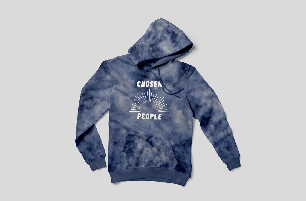 Chosen People Collection Hoodie in Tie-Dye