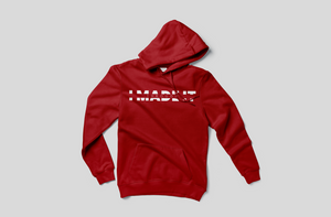 I Made It Through Hoodie in Red