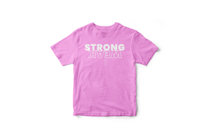 Strong Weak Breast Cancer Awareness T-Shirt